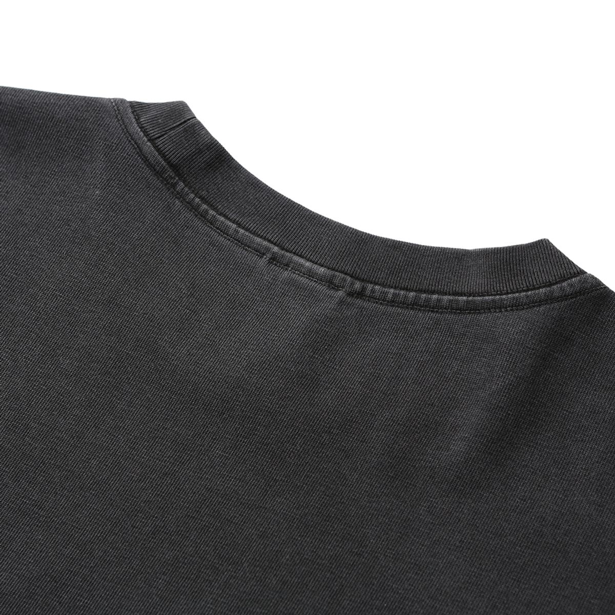모이프(MOIF) [SS25] GARMENT DYED H/S TEE / DYED CHARCOAL