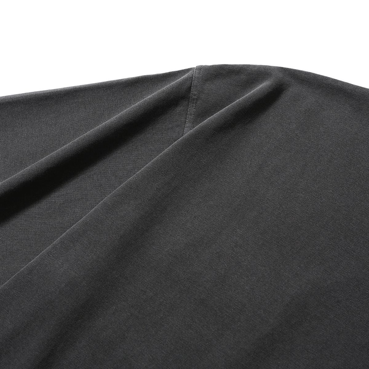 모이프(MOIF) [SS25] GARMENT DYED H/S TEE / DYED CHARCOAL