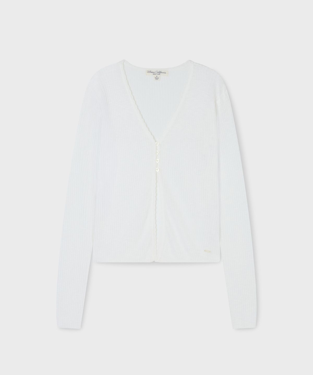 후아유(WHO.A.U) Summer Button Cardigan / WHCKG2525F