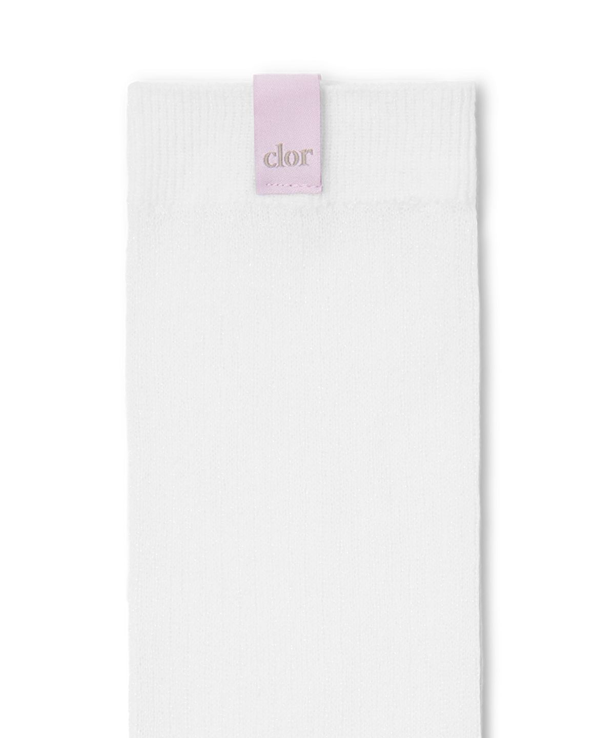 클로르(CLOR) GLITTER LONG SOCKS - 2 colors