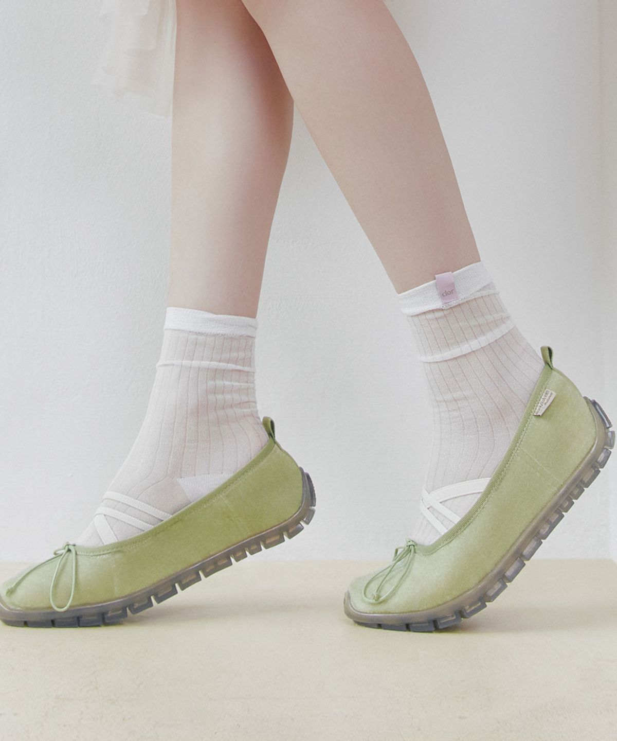 클로르(CLOR) GLITTER SOCKS - 3 colors