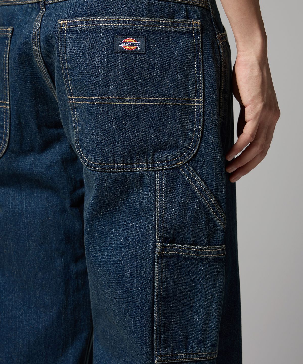 디키즈(DICKIES) 1993 카펜터 데님 팬츠 Tinted Khaki