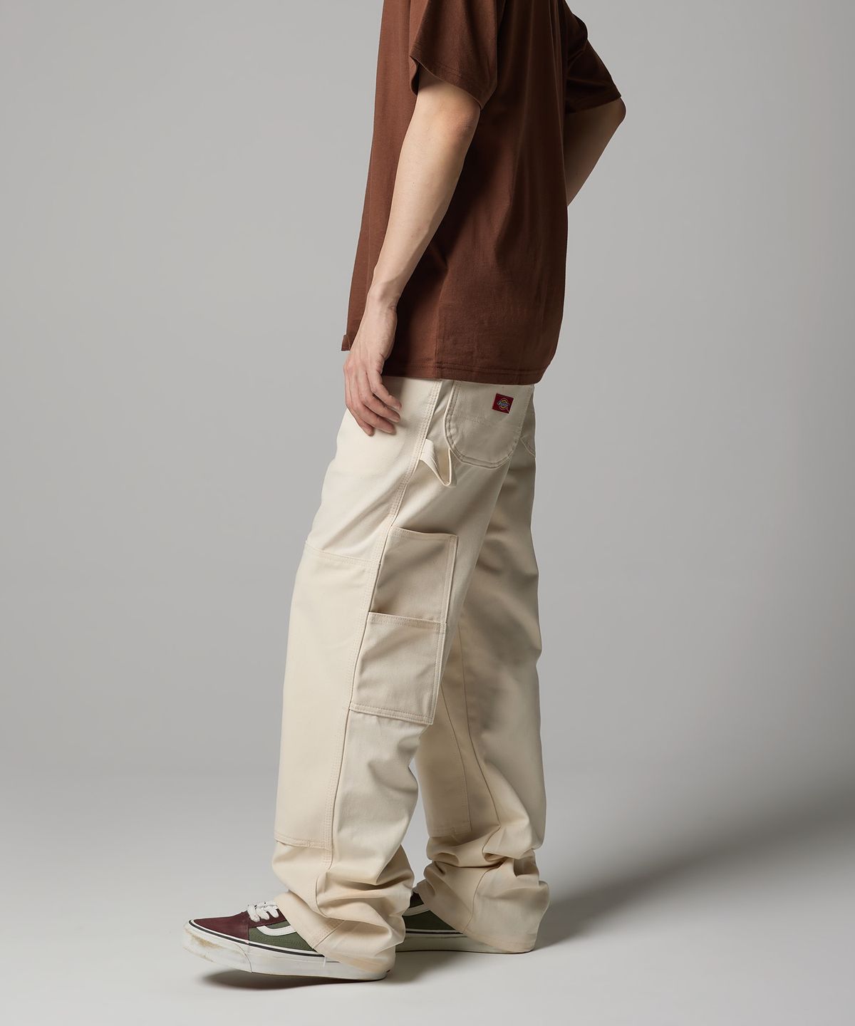 디키즈(DICKIES) 더블니 페인터 팬츠 Natural