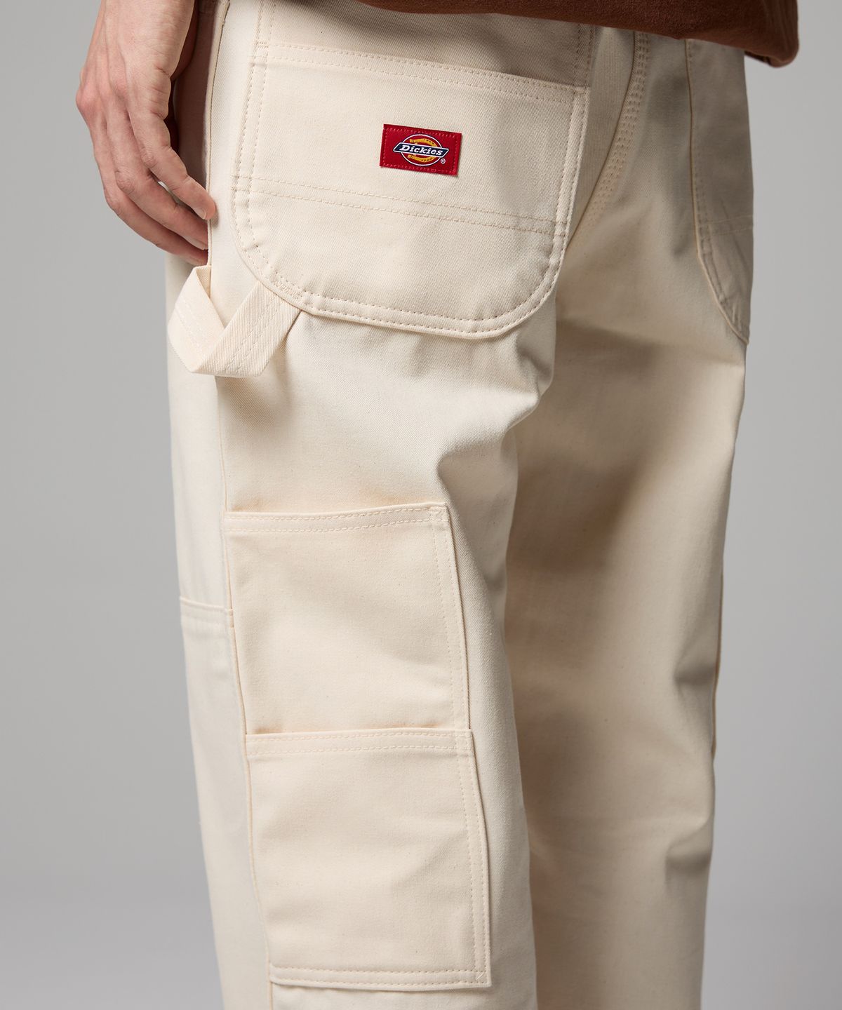 디키즈(DICKIES) 더블니 페인터 팬츠 Natural