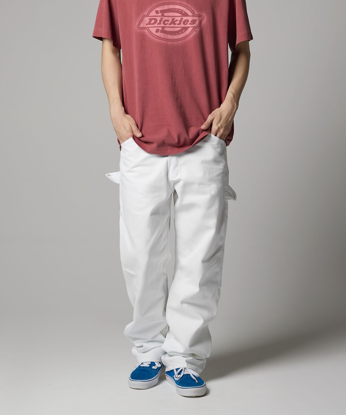 디키즈(DICKIES) 1953 페인터 팬츠 White