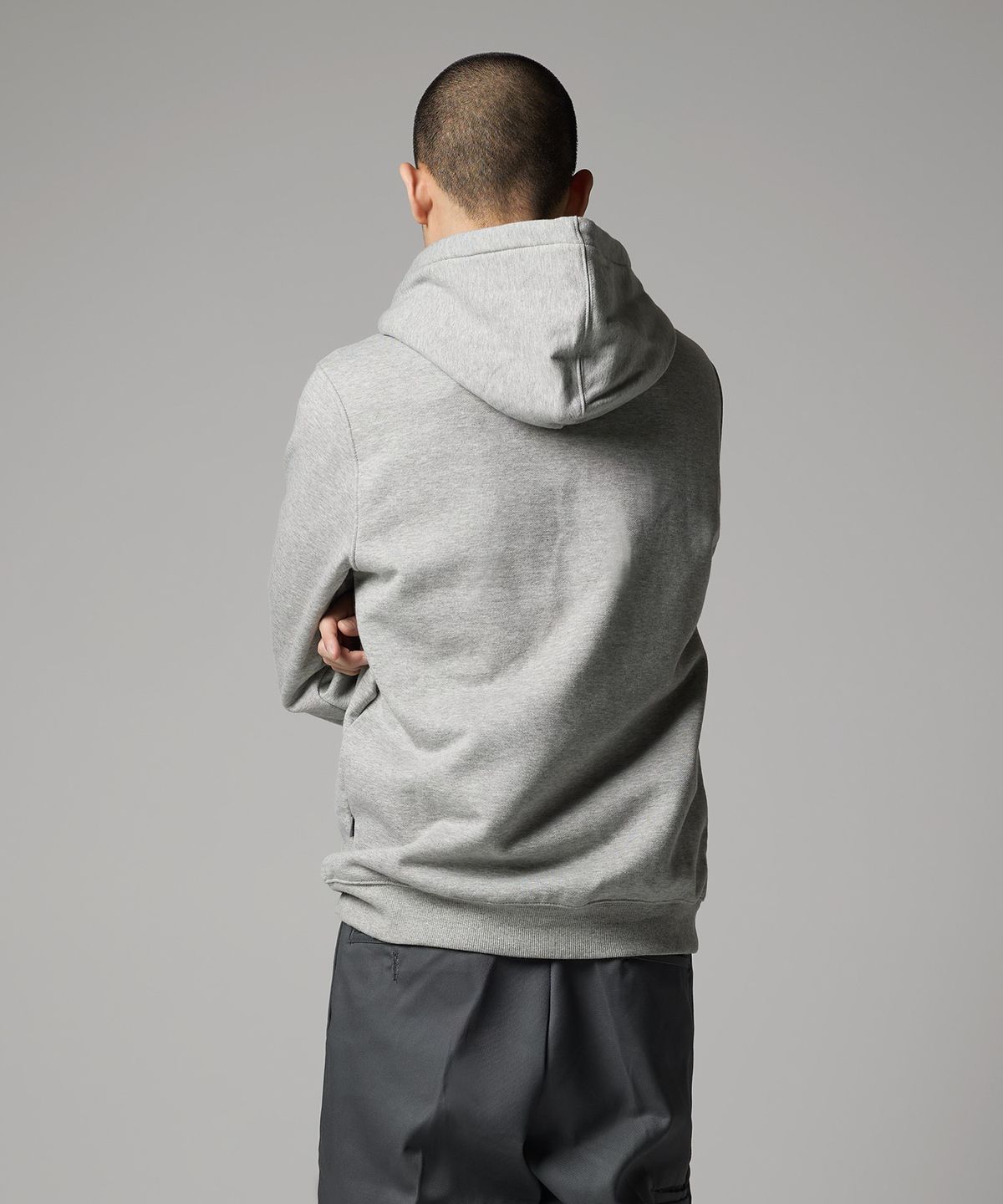 디키즈(DICKIES) 오크포트 후드 Heather Gray