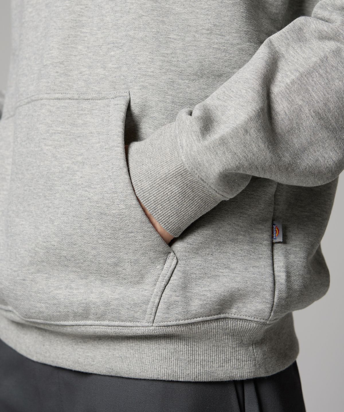 디키즈(DICKIES) 오크포트 후드 Heather Gray