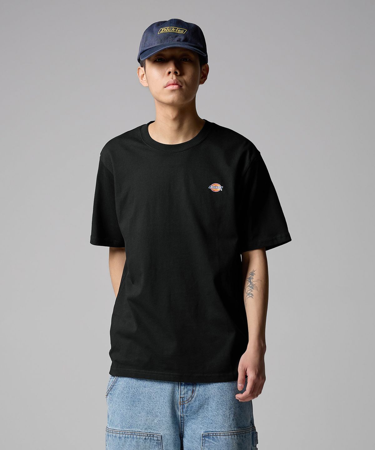 디키즈(DICKIES) 메이플턴 티셔츠 Black