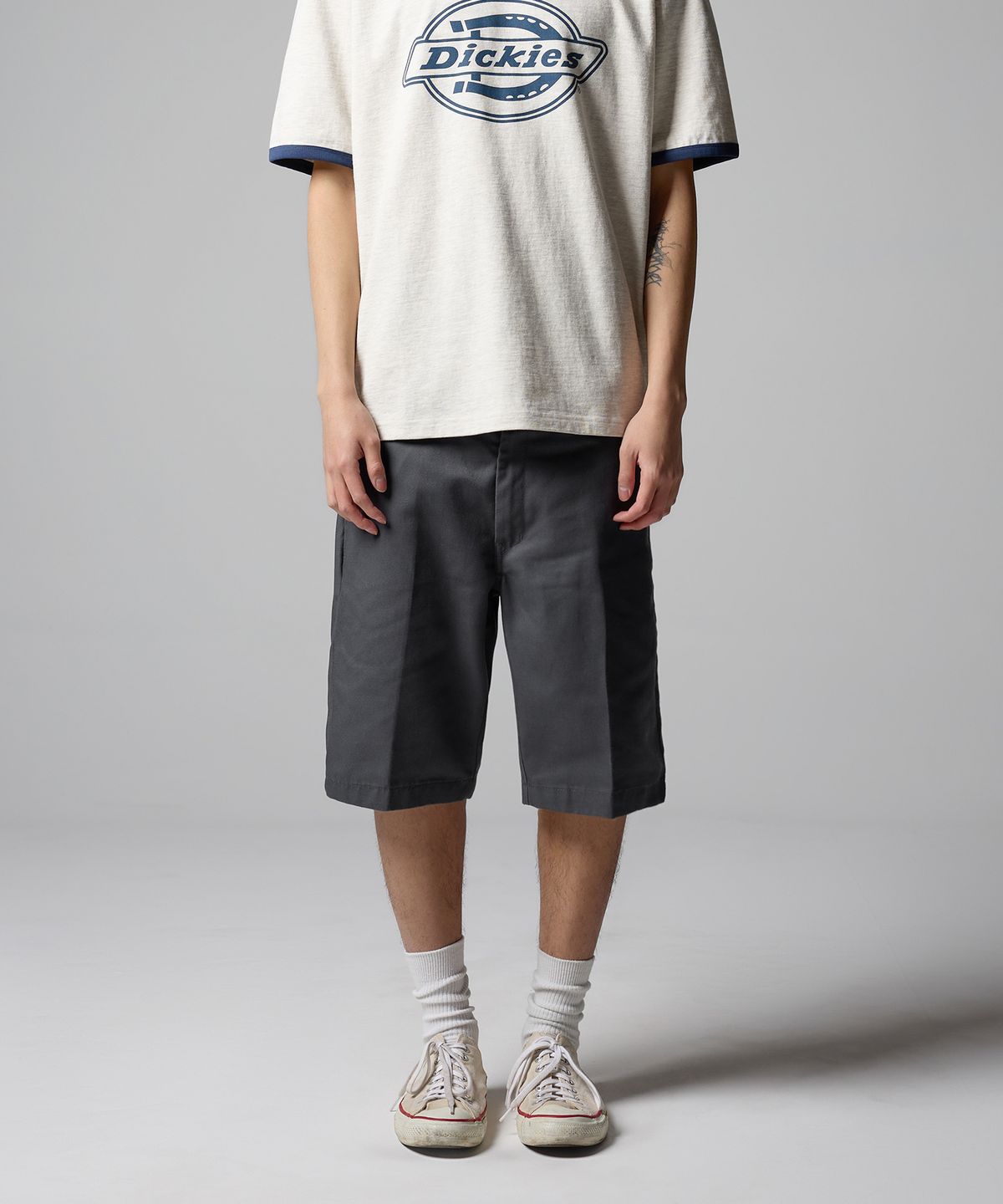 디키즈(DICKIES) 오리지널 874 워크쇼츠 Charcoal Gray