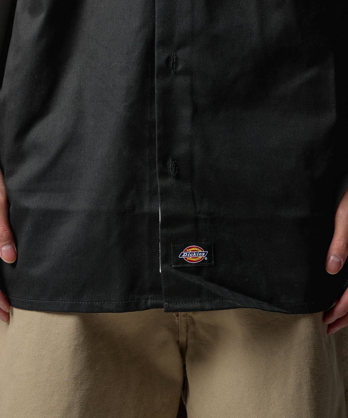 디키즈(DICKIES) 클린턴데일 셔츠 Black