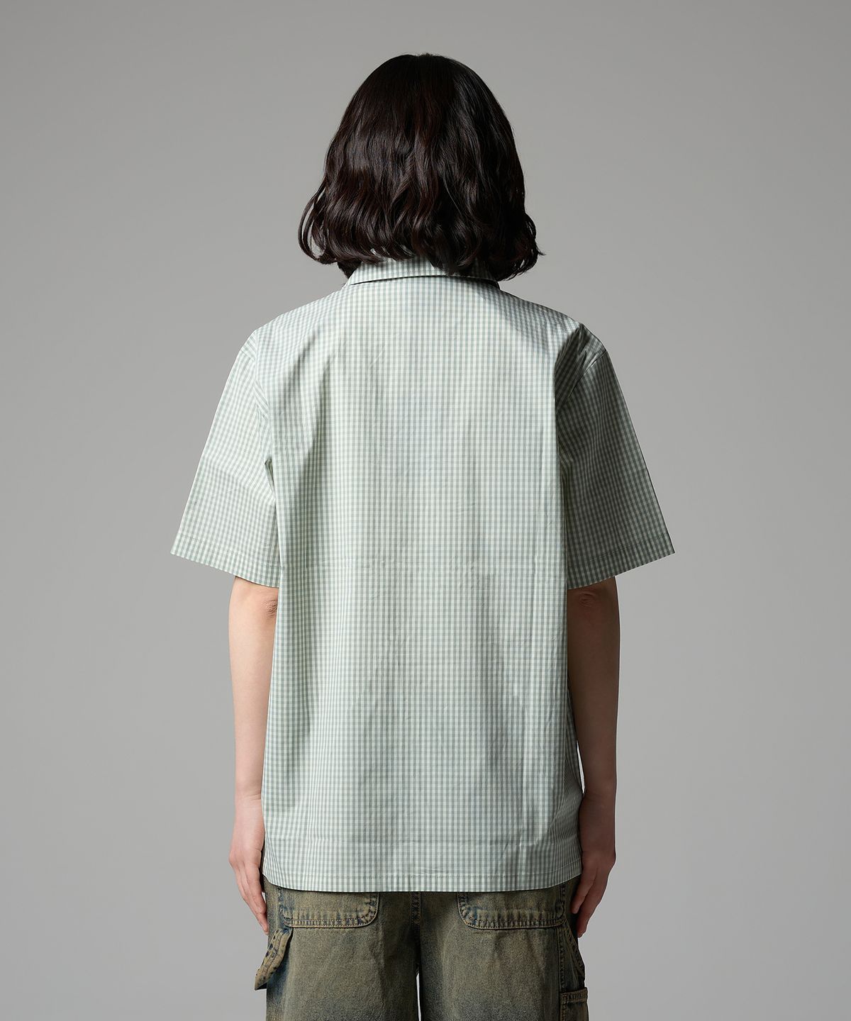 디키즈(DICKIES) 버지니아 워크 셔츠 Iceberg Green