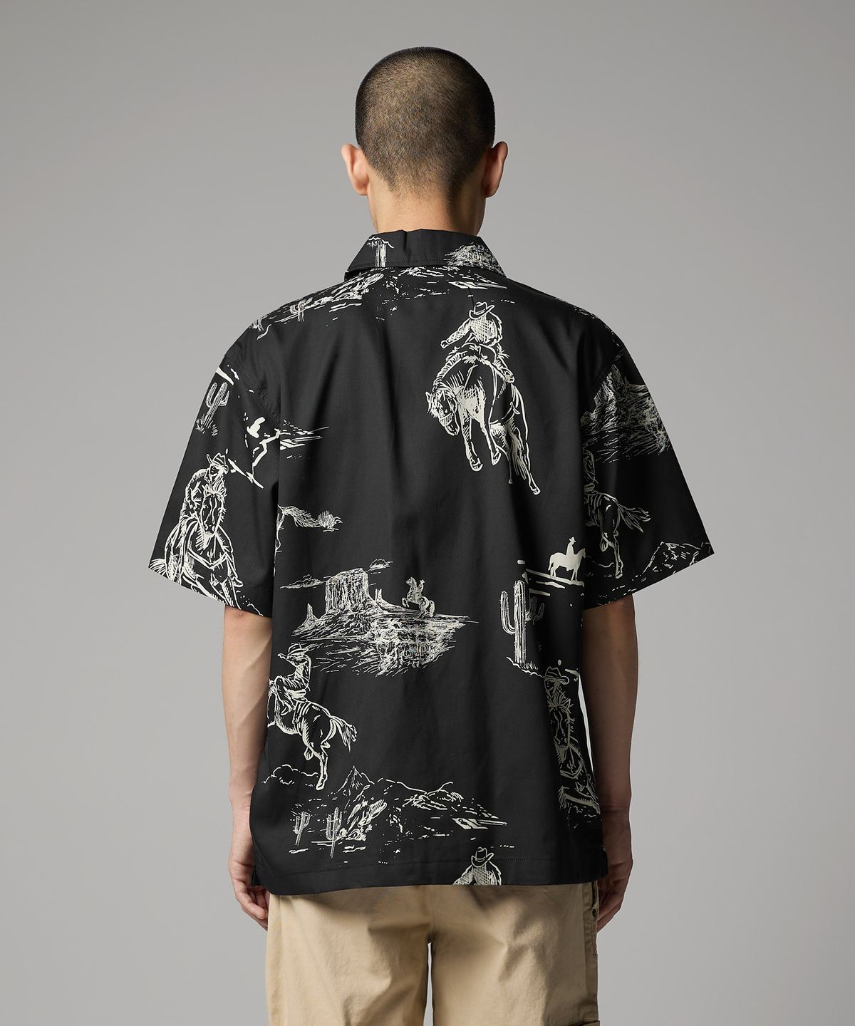 디키즈(DICKIES) 새비지 워크 셔츠 Black