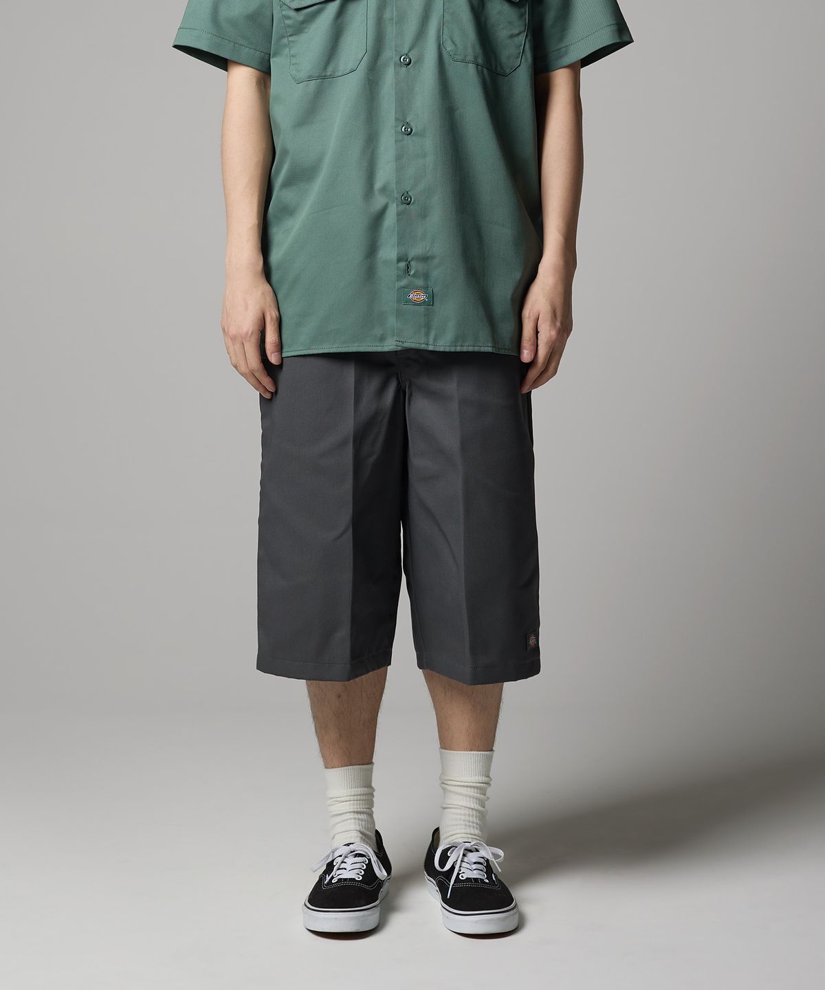 디키즈(DICKIES) 41283 루즈핏 워크쇼츠 Charcoal Gray