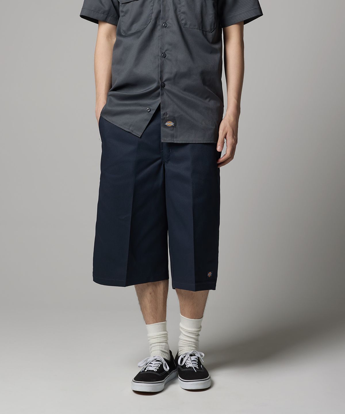 디키즈(DICKIES) 41283 루즈핏 워크쇼츠 Dark Navy