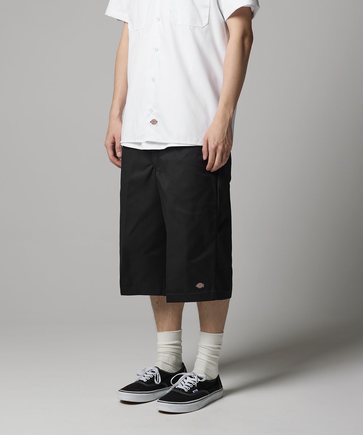 디키즈(DICKIES) 41283 루즈핏 워크쇼츠 Black