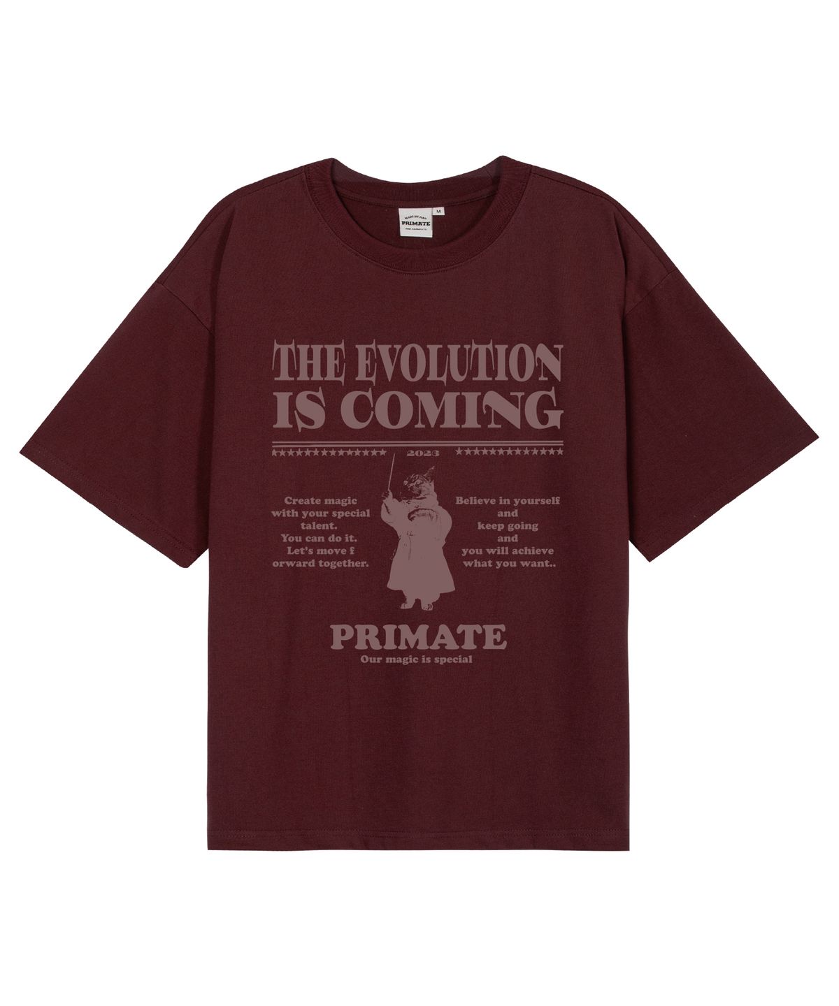프라임에이트(PRIMATE) [COOL COTTON] MAGIC STICK 오버핏 반팔티셔츠 8 COLORS