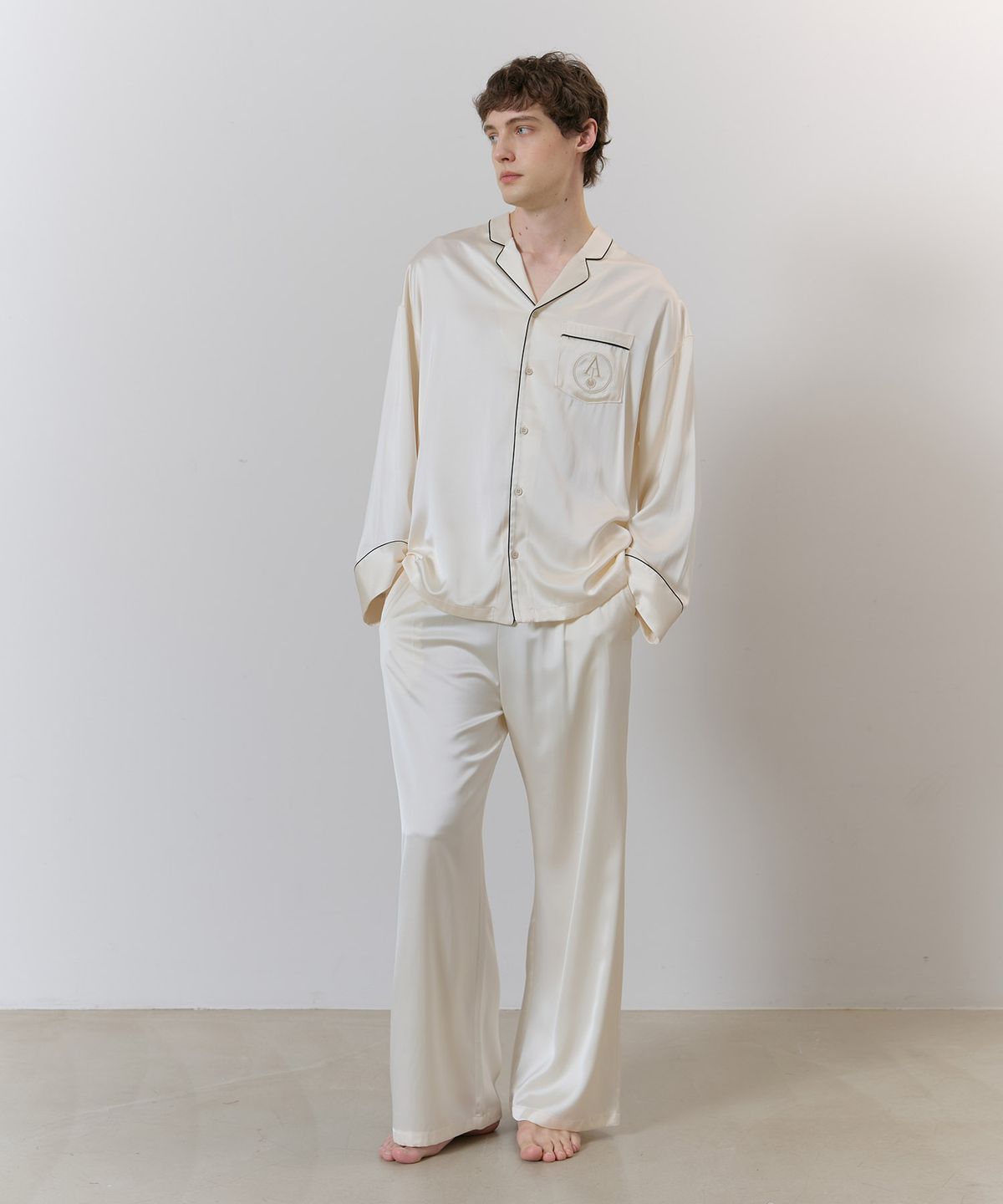 아템포(ATEMPO) CLASSIC PAJAMA SET_royal ivory