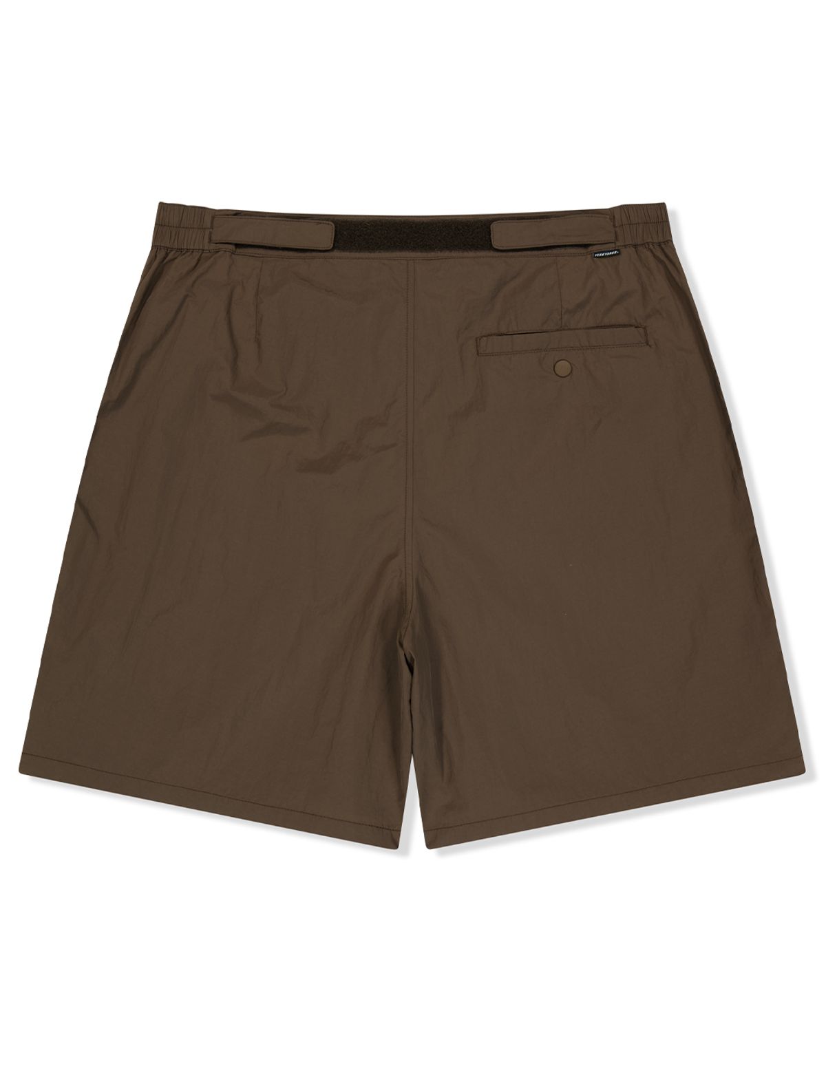 예스아이씨(YESEYESEE) Nylon Dash Shorts Brown