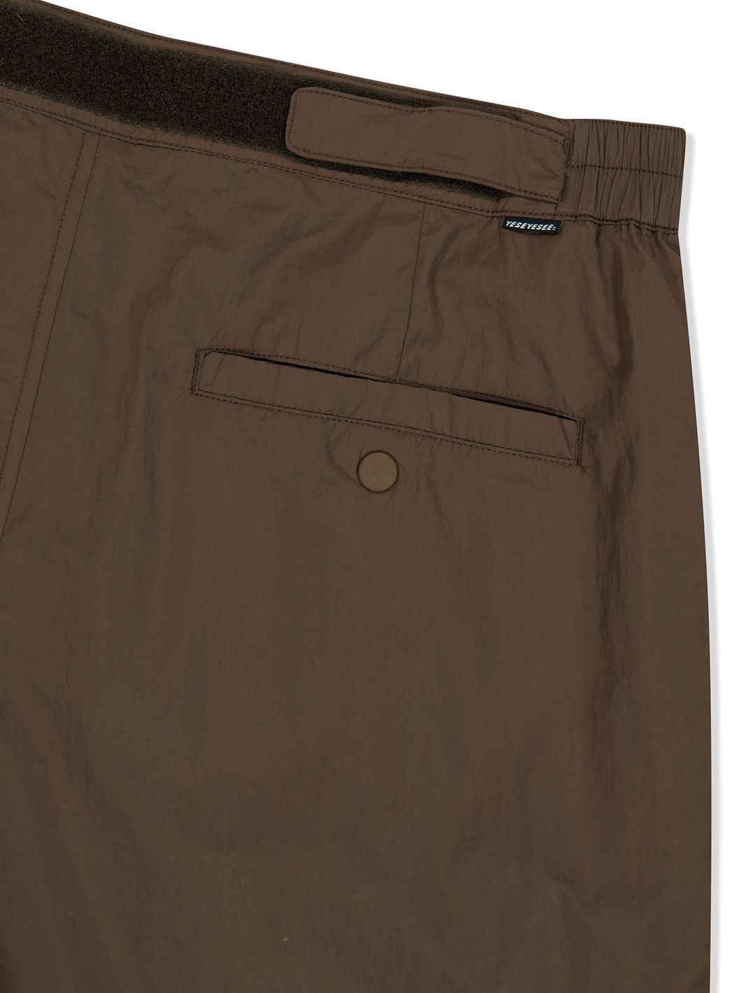 MUSINSA | YESEYESEE Nylon Dash Shorts Brown