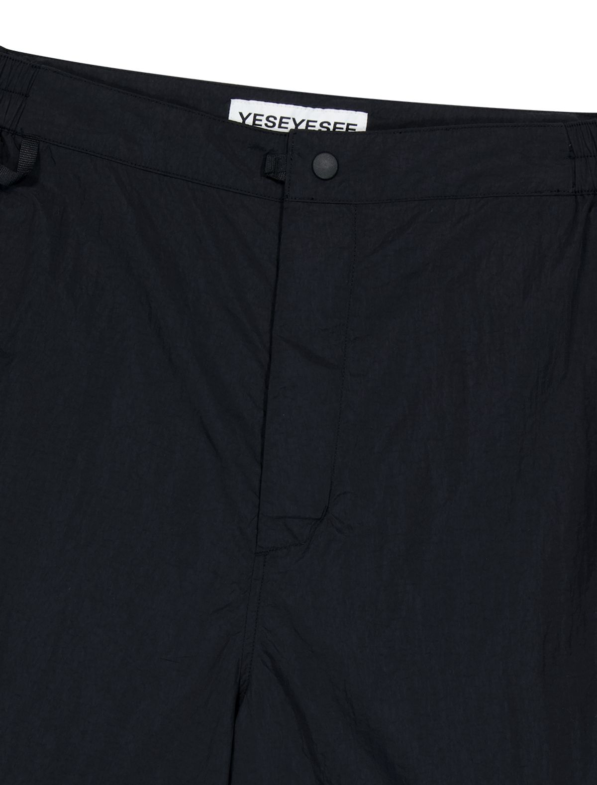 예스아이씨(YESEYESEE) Nylon Dash Shorts Black