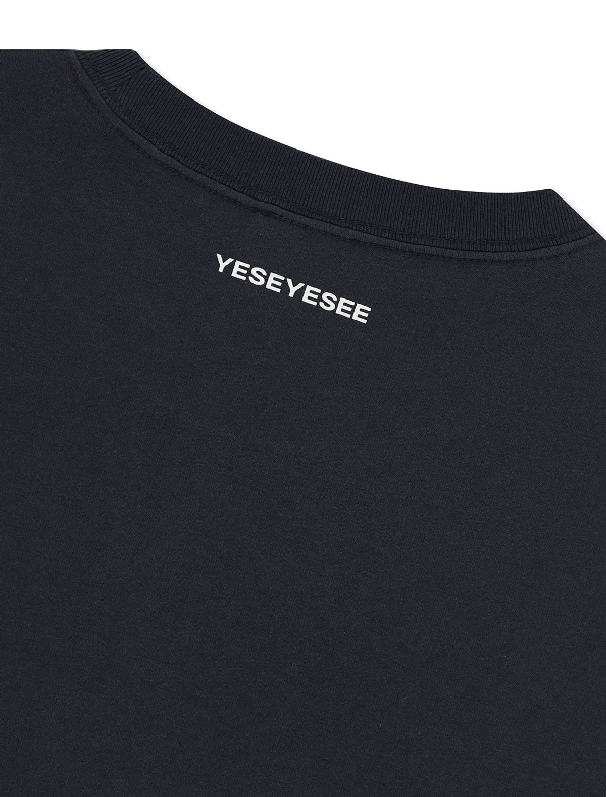 예스아이씨(YESEYESEE) Y.E.S Title Sleeveless Charcoal