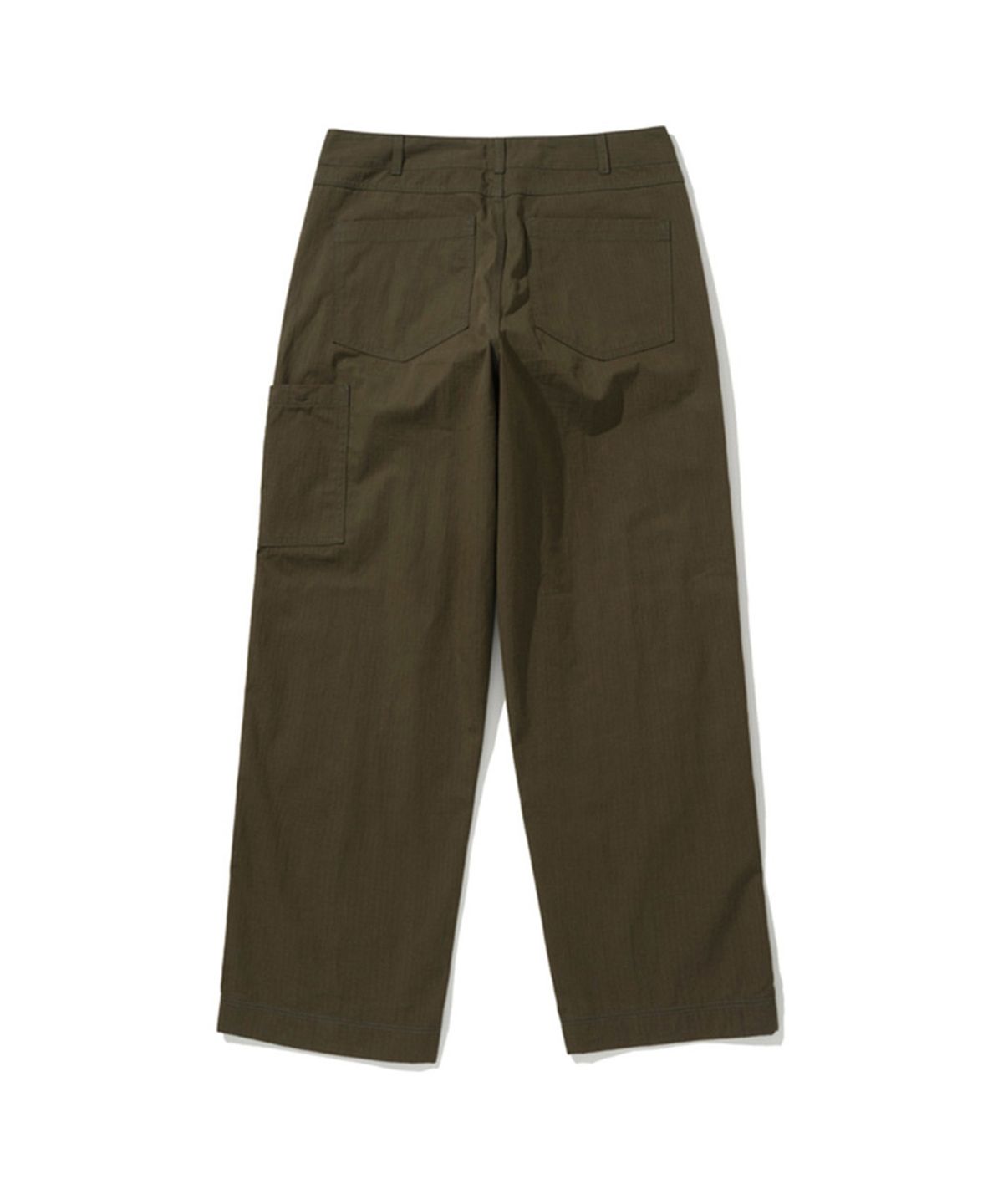 에르에르(ERER) Board Work Pants with Patch Detail Brown