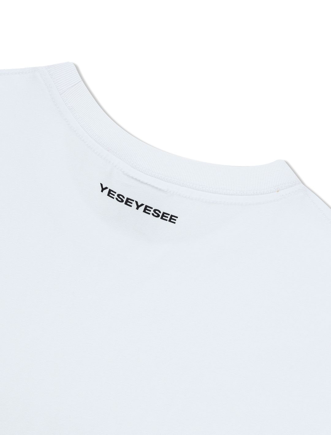 MUSINSA | YESEYESEE Y.E.S Typo Tee White