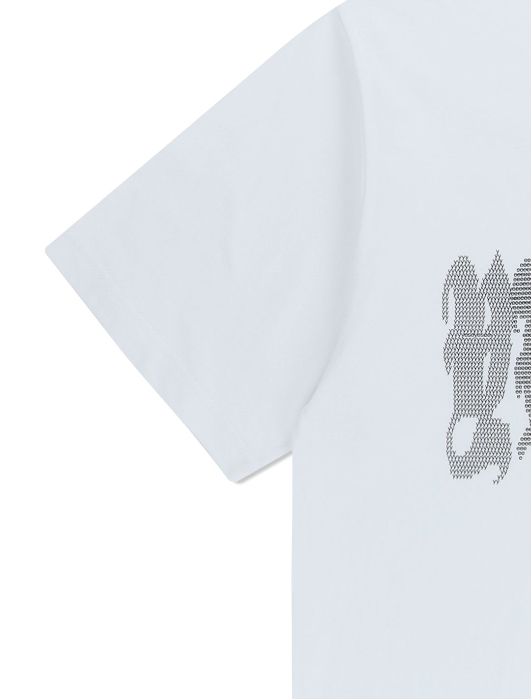 MUSINSA | YESEYESEE Y.E.S Typo Tee White