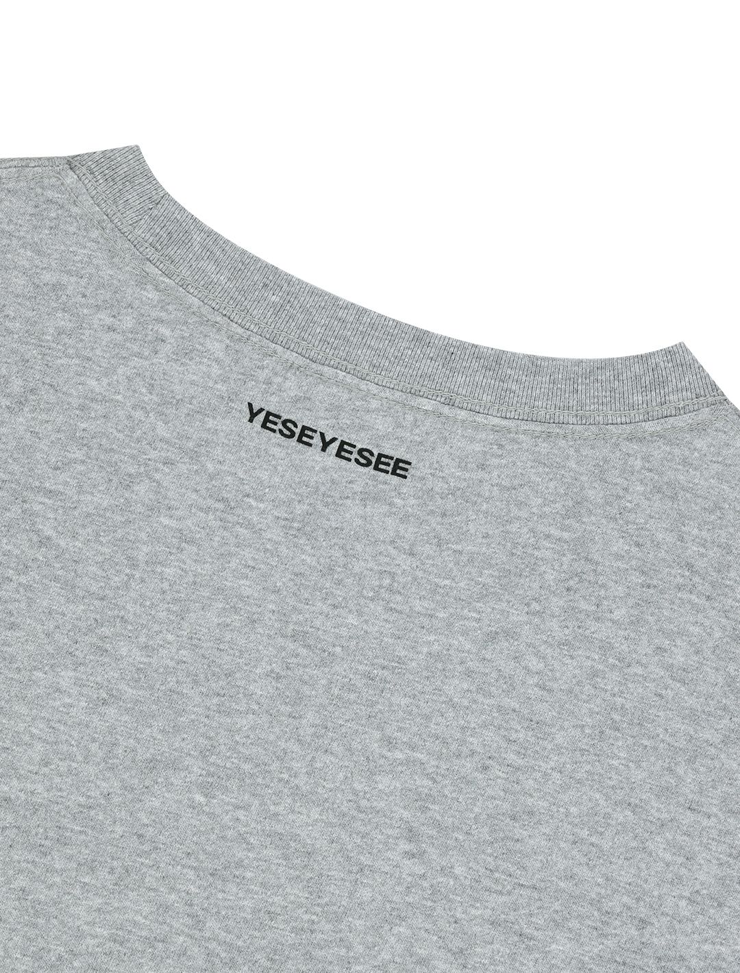 MUSINSA | YESEYESEE Beware of Snakes Tee Grey