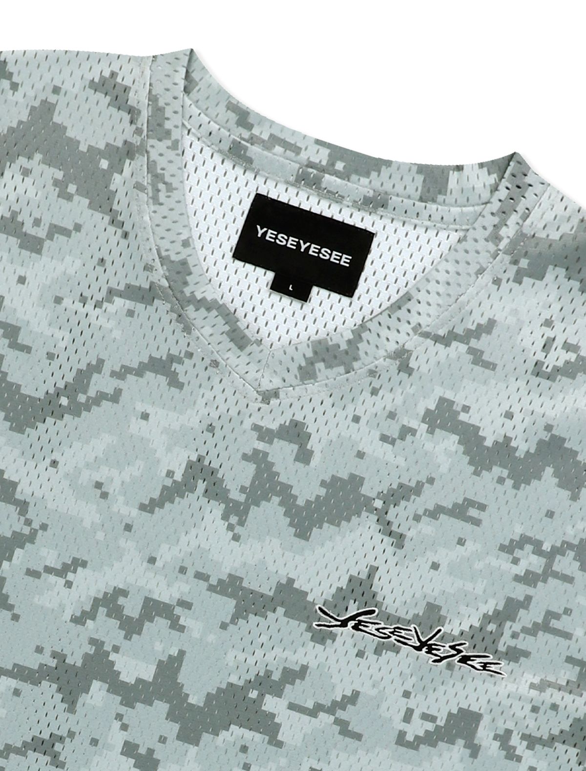 예스아이씨(YESEYESEE) SN Camo Football Tee Urban