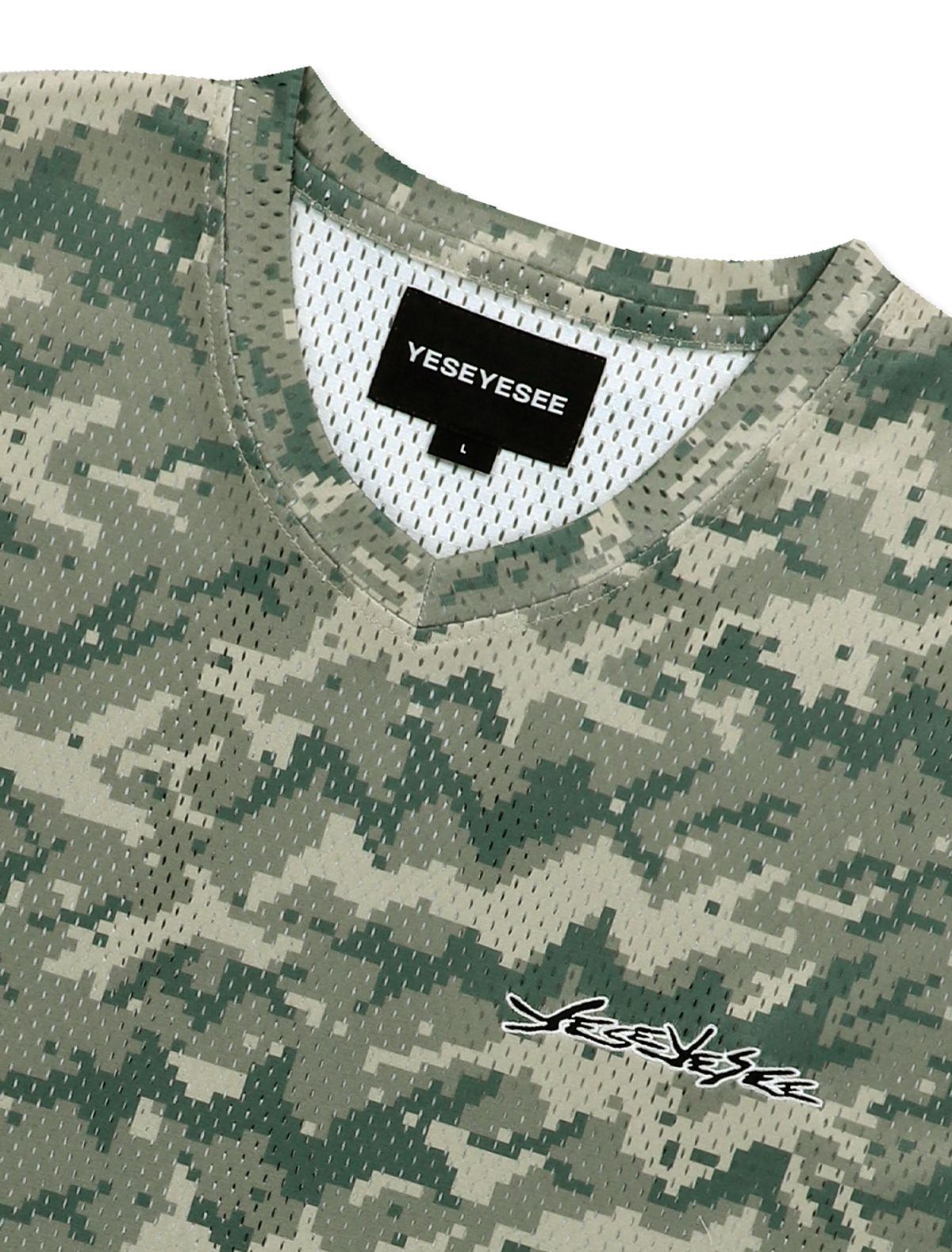 예스아이씨(YESEYESEE) SN Camo Football Tee Jungle