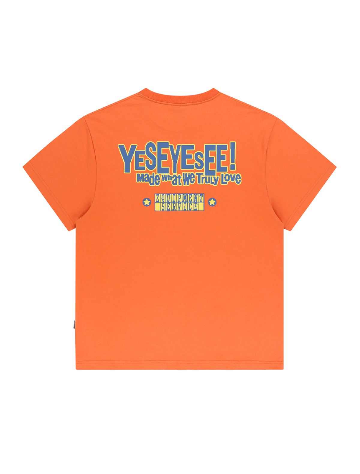 예스아이씨(YESEYESEE) Y.E.S Palm Tree Tee Orange
