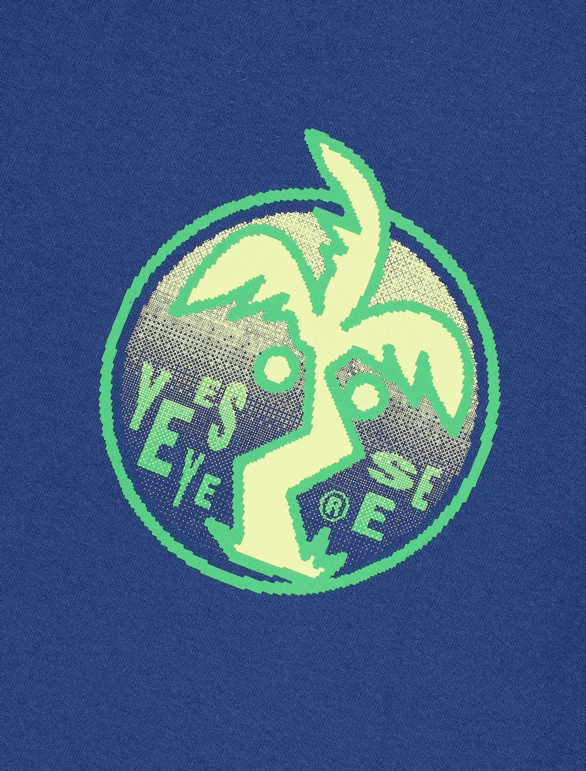 예스아이씨(YESEYESEE) Y.E.S Palm Tree Tee Cobalt Blue