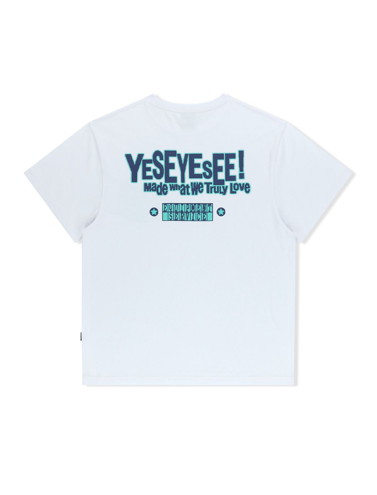 예스아이씨(YESEYESEE) Y.E.S Palm Tree Tee White