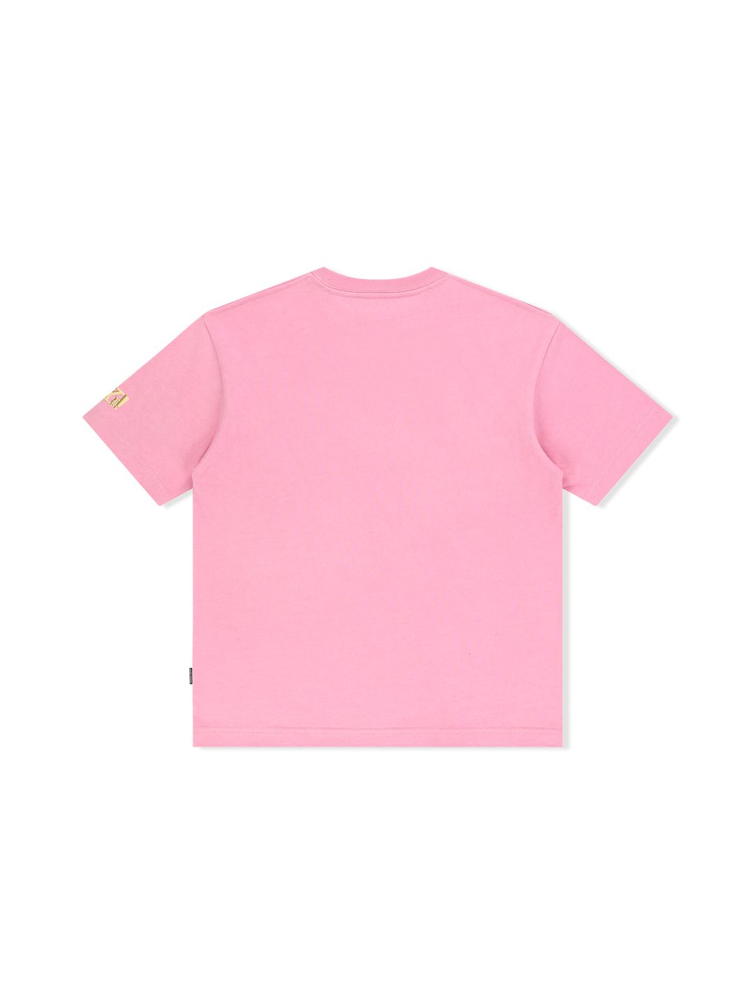 MUSINSA公式 | YESEYESEE Y.E.S Web Logo Kids Tee Pink