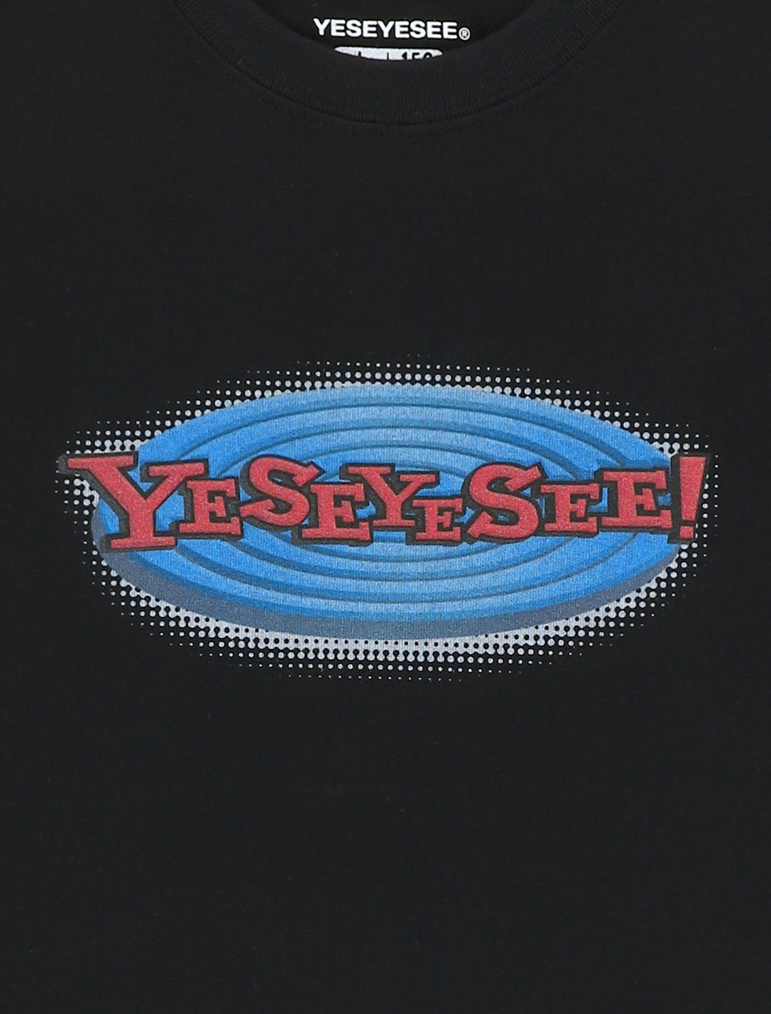 MUSINSA | YESEYESEE Y.E.S Web Logo Kids Tee Black