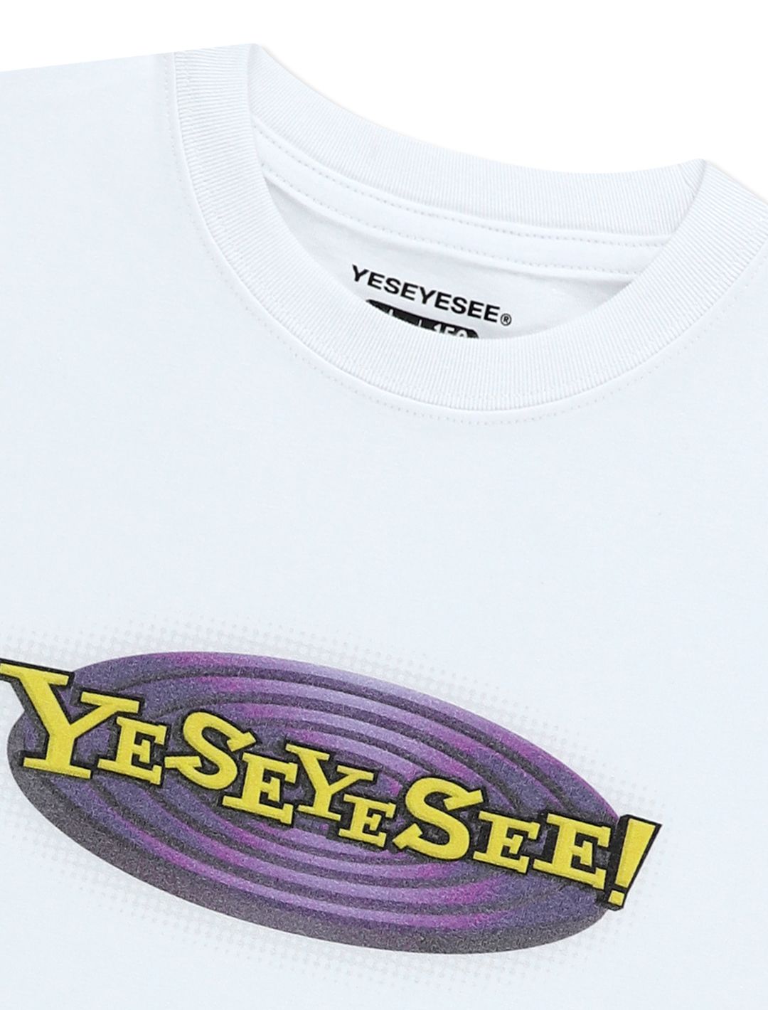 MUSINSA | YESEYESEE Y.E.S Web Logo Kids Tee White
