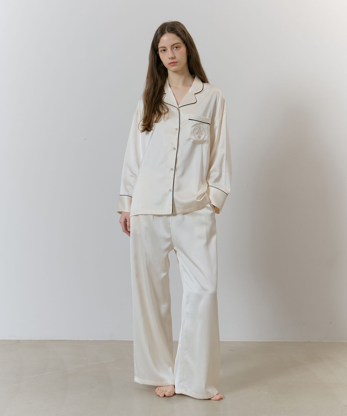 아템포(ATEMPO) CLASSIC PAJAMA COUPLE SET_royal ivory