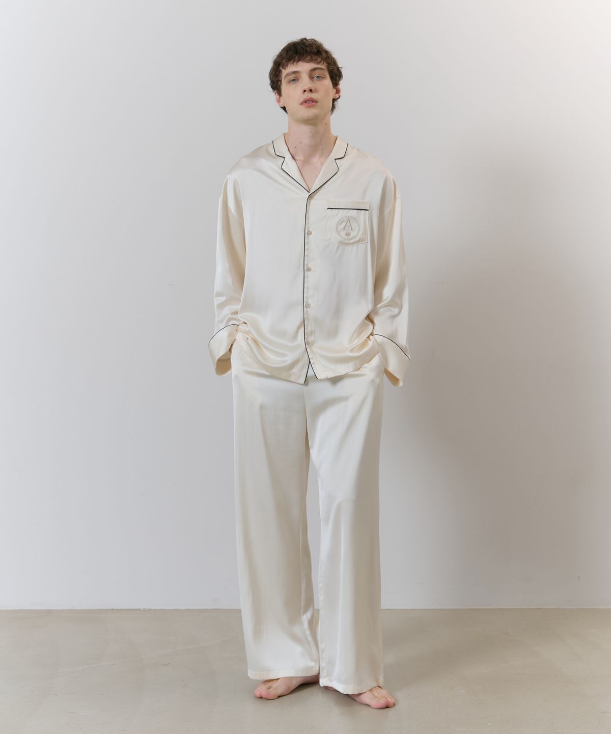 아템포(ATEMPO) CLASSIC PAJAMA COUPLE SET_royal ivory