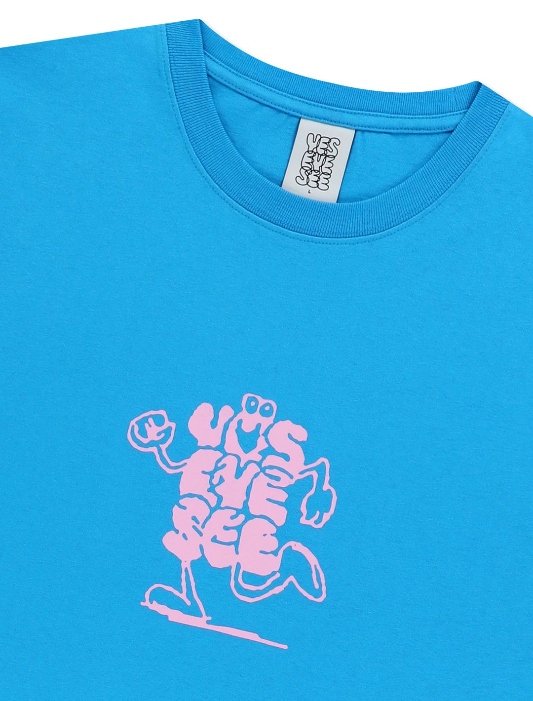 ★2025SS新作★YESEYESEE★Alive Logo Tee MUSINSA | YESEYESEE Alive Logo Tee Sky Blue