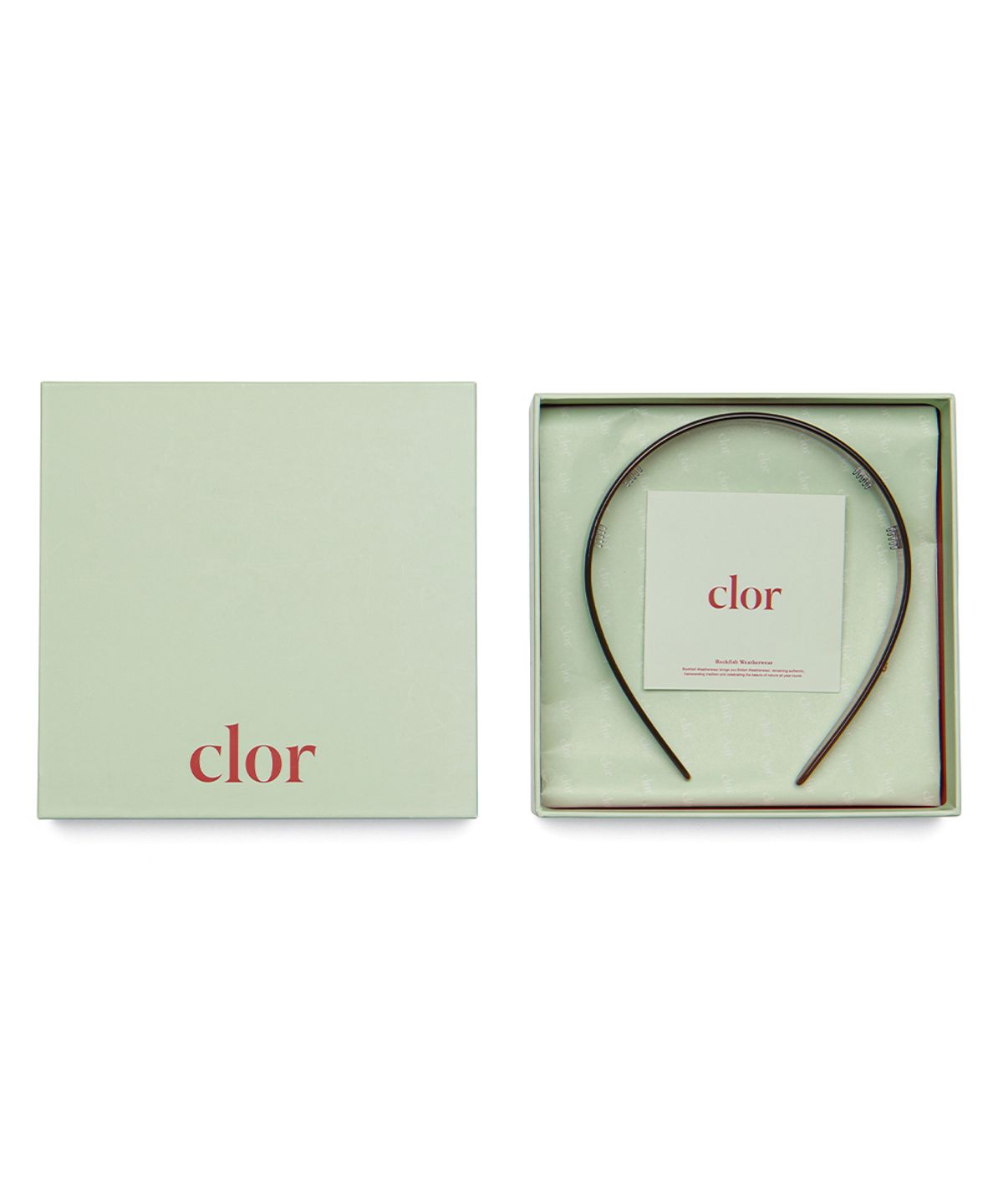 클로르(CLOR) SLIM HAIRBAND - 2 colors