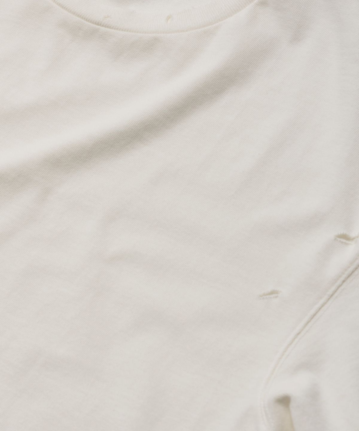 어나더 오피스(ANOTHER OFFICE) Bold Damage Tee (Off White)