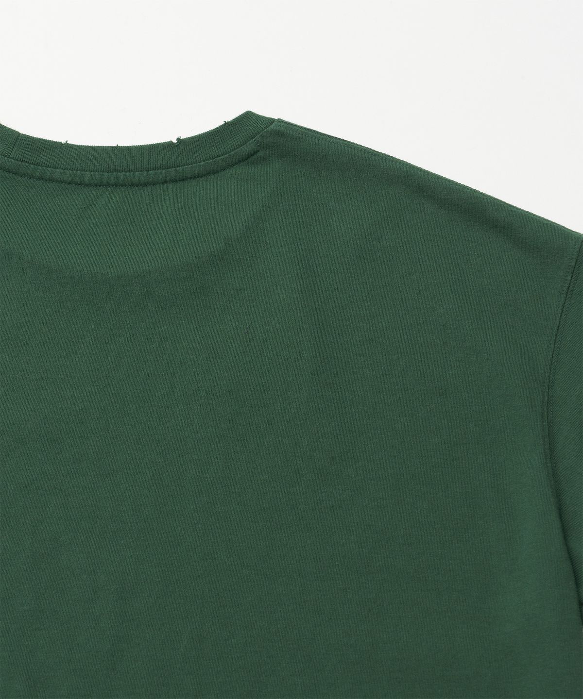 어나더 오피스(ANOTHER OFFICE) Bold Damage Tee (Forest Green)