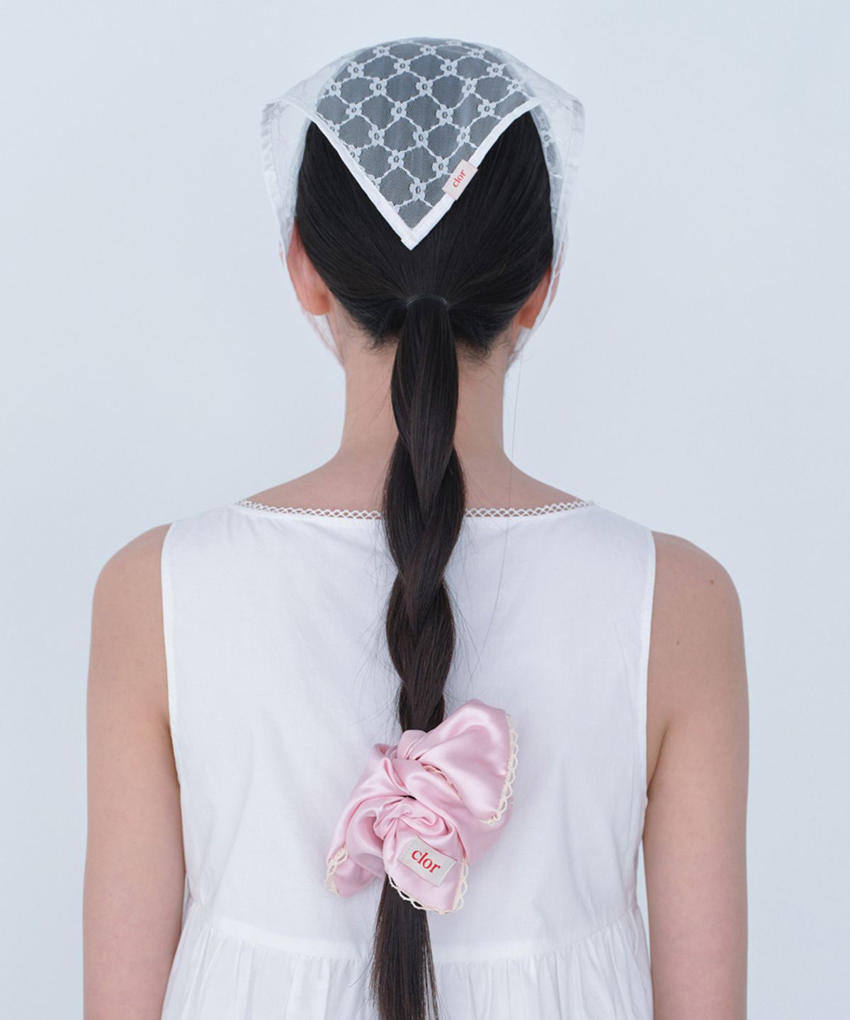 클로르(CLOR) SQUARE SCRUNCHIE - 3 colors