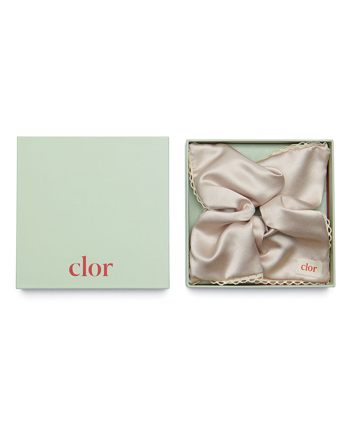 클로르(CLOR) SQUARE SCRUNCHIE - 3 colors
