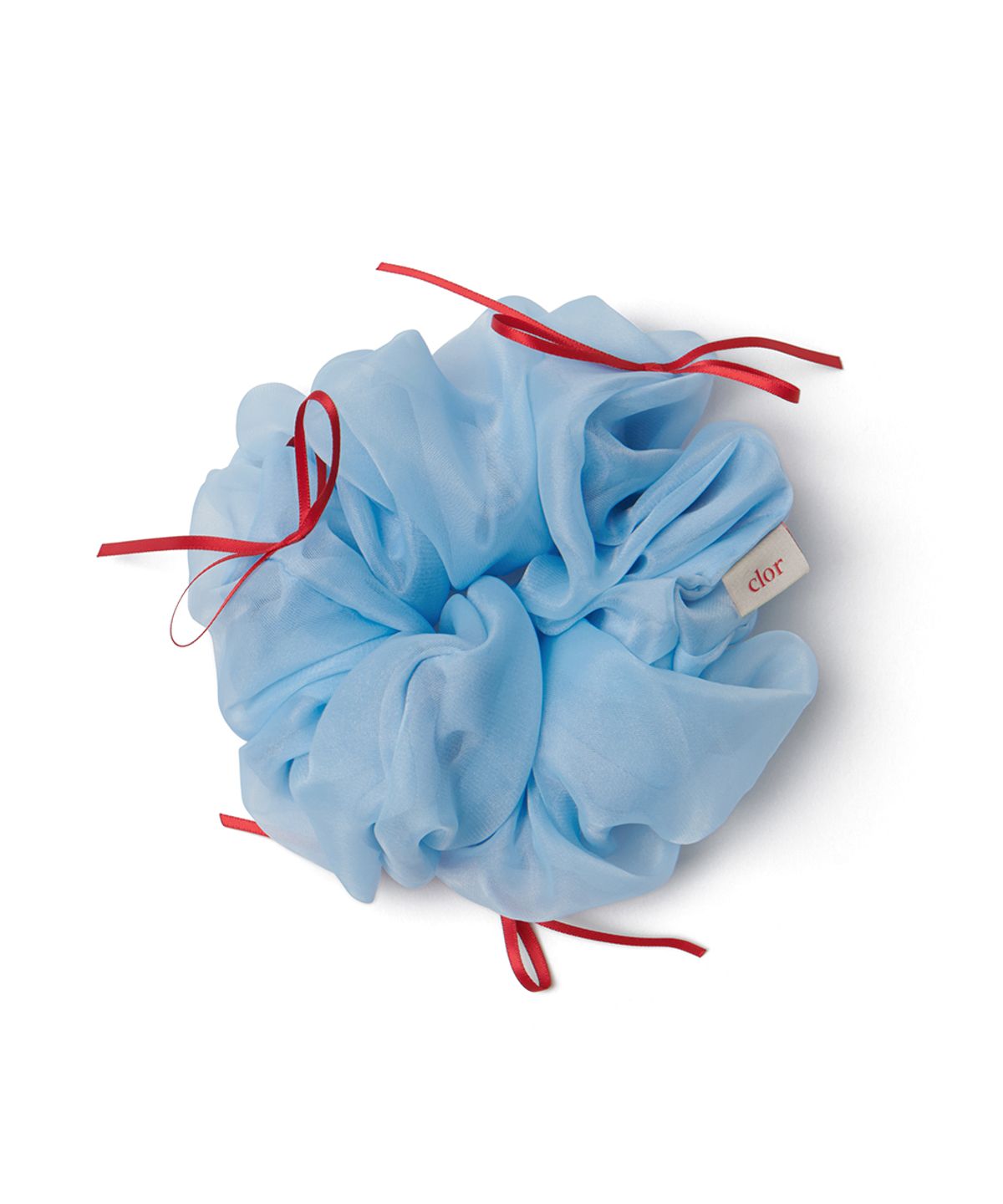 클로르(CLOR) RIBBON ORGANZA SCRUNCHIE - 5 colors