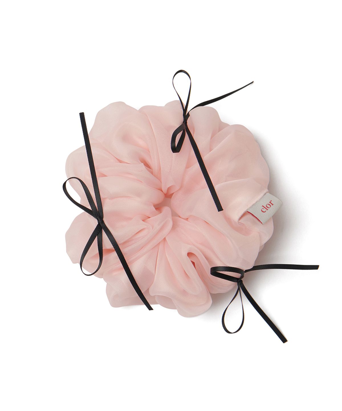 클로르(CLOR) RIBBON ORGANZA SCRUNCHIE - 5 colors