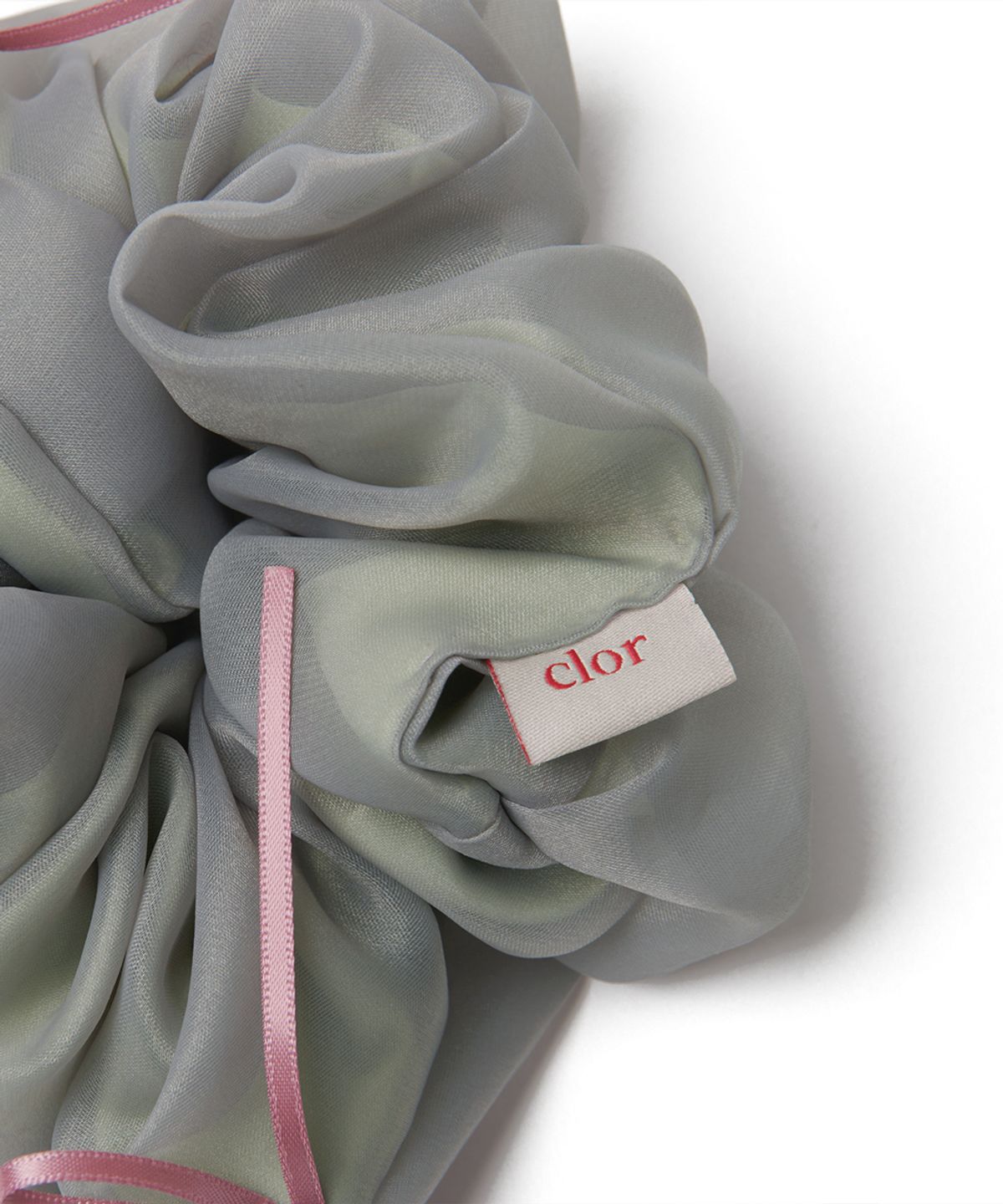 클로르(CLOR) RIBBON ORGANZA SCRUNCHIE - 5 colors