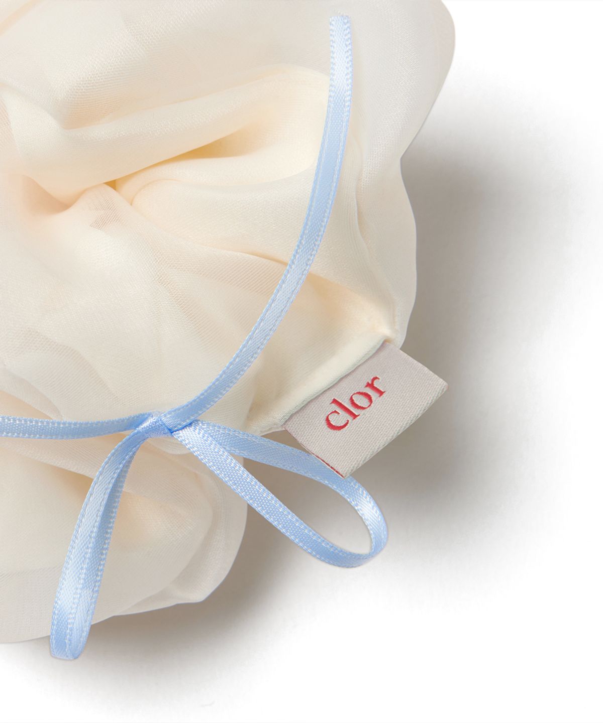 클로르(CLOR) RIBBON ORGANZA SCRUNCHIE - 5 colors