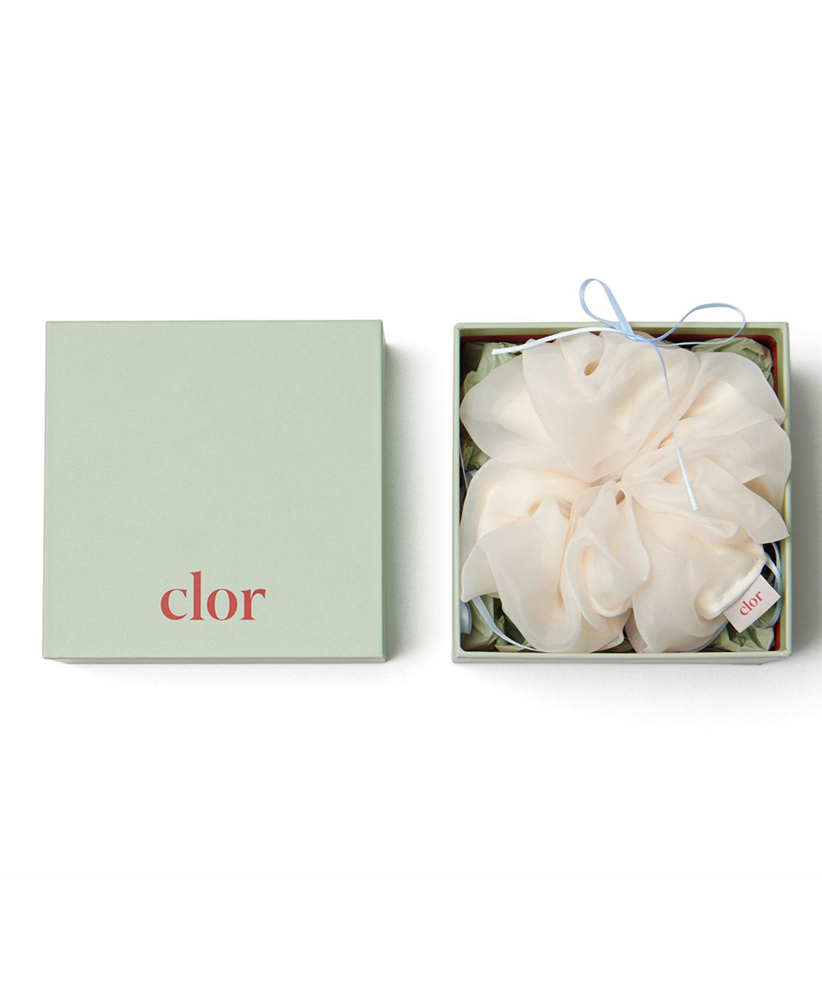 클로르(CLOR) RIBBON ORGANZA SCRUNCHIE - 5 colors